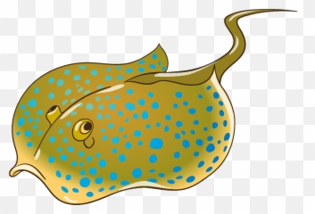 Stingray Clipart - Stingray Art Transparent Emoji,Stingray Emoji