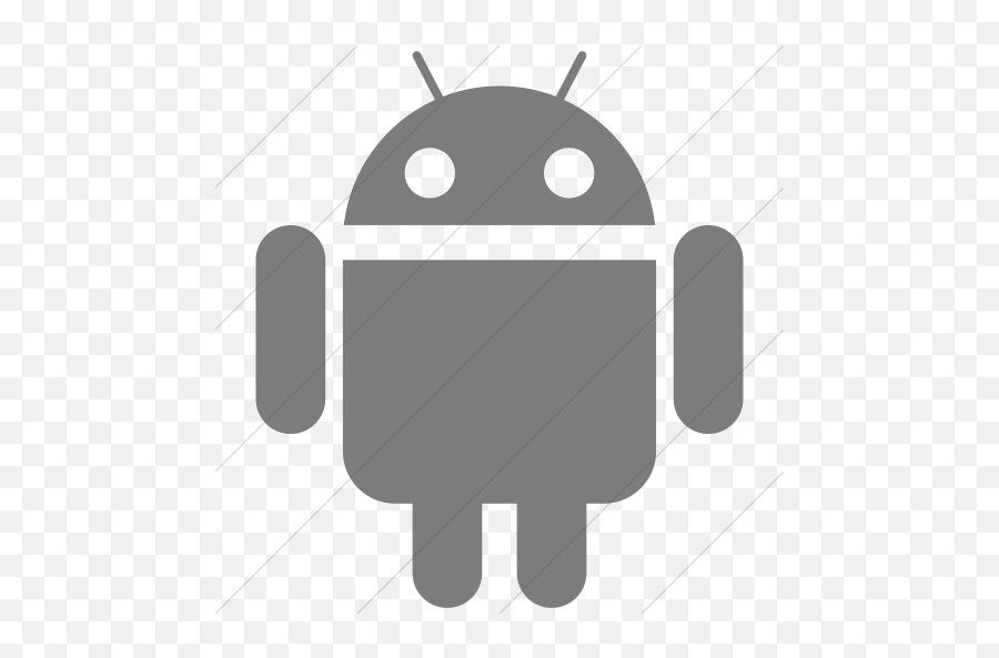 Iconsetc Simple Dark Gray Socialmedia Android Icon - Android Dark Logo Png Emoji,Black Skin Emojis Android