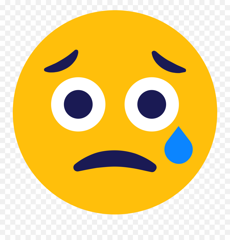 Cry Crying Emoji Icon - Happy,Crying Emoji