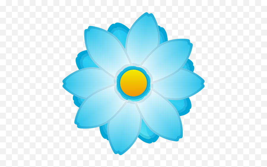 Vector Image For Logotype By Keywords Flower Bud Blue Plant - Beautiful Flowers With Leaf Emoji,Skeleton Emojis And Flower Emojis