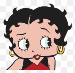 Cartoon Bettyboop Face Emoji Sticker - Betty Boop,Betty Boop Emoji