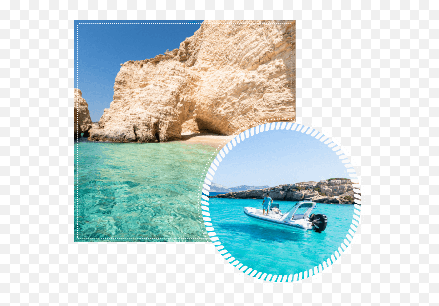 Boat Rental In Koufonisia - Outcrop Emoji,Boating Beauties Emoticons