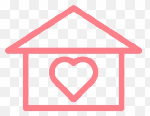 House Love Heart Free Icon Of Love And Valentines Day Icons - House Icon Png Pink Emoji,Coracao Amor Emoticon