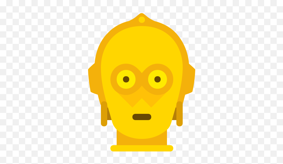 C - 3po Icon U2013 Free Download Png And Vector C 3po Emoji,Star Wars Droid Emojis