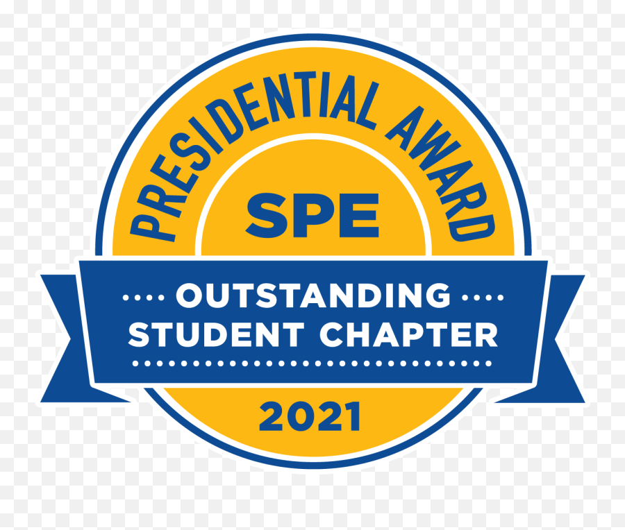 Spe Presidential Award For Outstanding Student Chapters - Presidential Award Spe Colombian Section Png Emoji,Miss Ceara Be Emotion Instagram