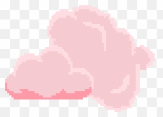 Pixel Art Gallery - Pixel Pink Cloud Transparent Emoji,Portrait Emotion Pixel
