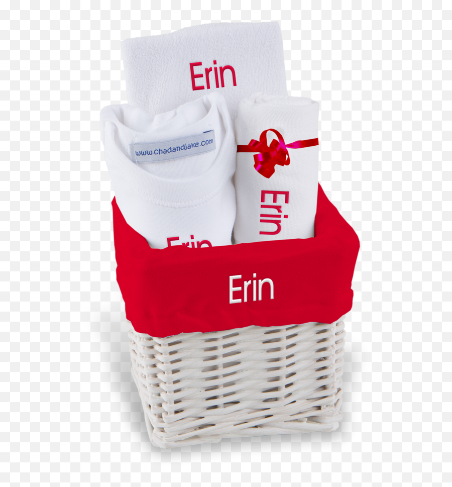 Personalized Small Girl Basket C Personalized Baby Gift - Washing Basket Emoji,Girls Emoji Onesie