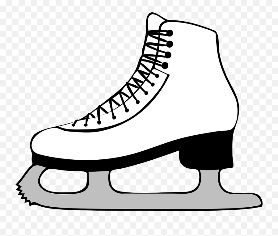 Clipart Shoes Ice Skate Clipart Shoes - Ice Skate Clip Art Emoji,Ice Skating Emoji