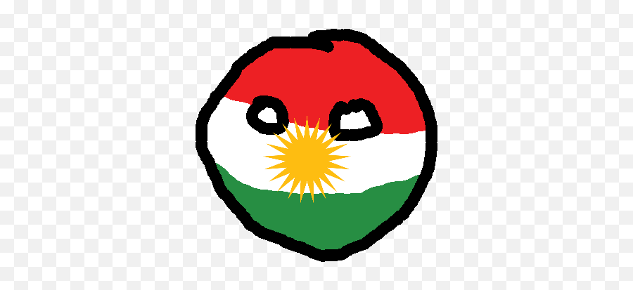 Filekurdistanballpng - Wikipedia Flaticon Whatsapp Emoji,Countryball Emotions Creator