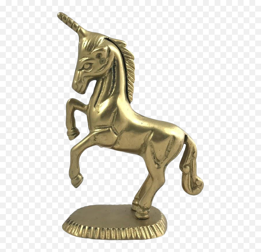 Brass Verdigris Unicorn Art U0026 Collectibles Collectibles - Brass Unicorn Emoji,Embroidery Designs Emojis