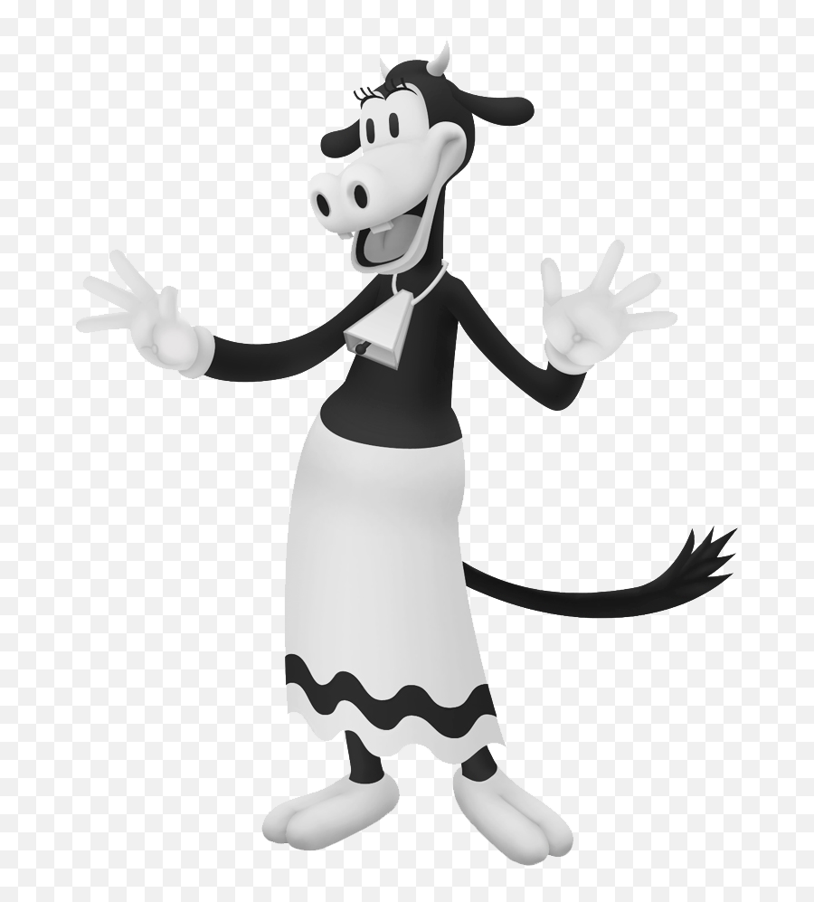 Clarabelle Cow Disney Wiki Fandom - Clarabelle Kingdom Hearts Emoji,Cow And Man Emoji