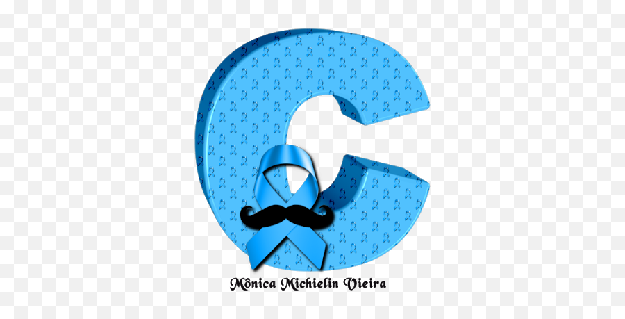 Alfabeto - Alfabeto Novembro Azul Emoji,October Ribbon Emoji