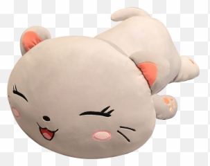Cat Stuffed Animal Kawaii Lying Cat Plush Toys Cute Cat Doll Lovely Pillow Soft Cartoon Toys For Children Girls Christmas Gift Emoji,Puppy Emoji Alibaba