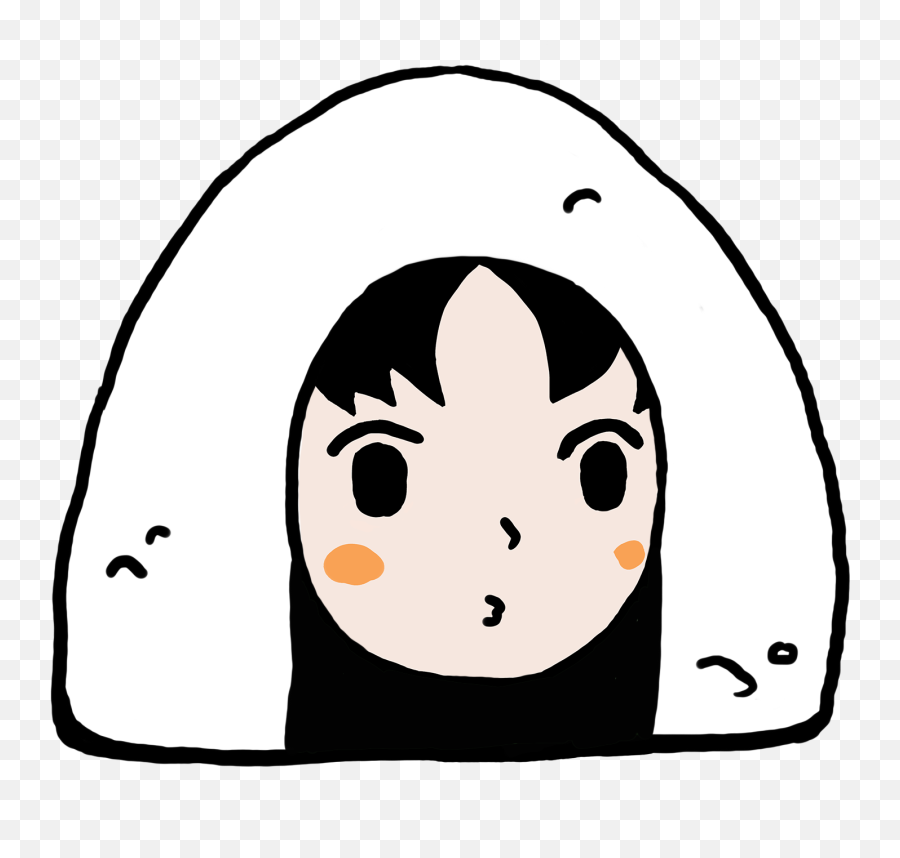 Kevin Onigiri Keyring Single - Sided Rhiannon Greenaway Emoji,Onigiri Emojis