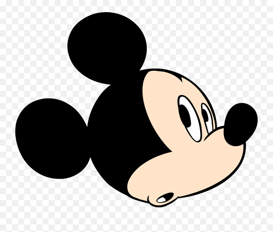 Mickey Mouse Head - Mickey Mouse Head Png Emoji,Mickey Mouse Emoji Android