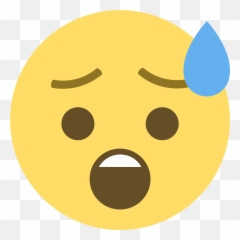 Emoji - Emoji Icon Sweat,Emoji 38