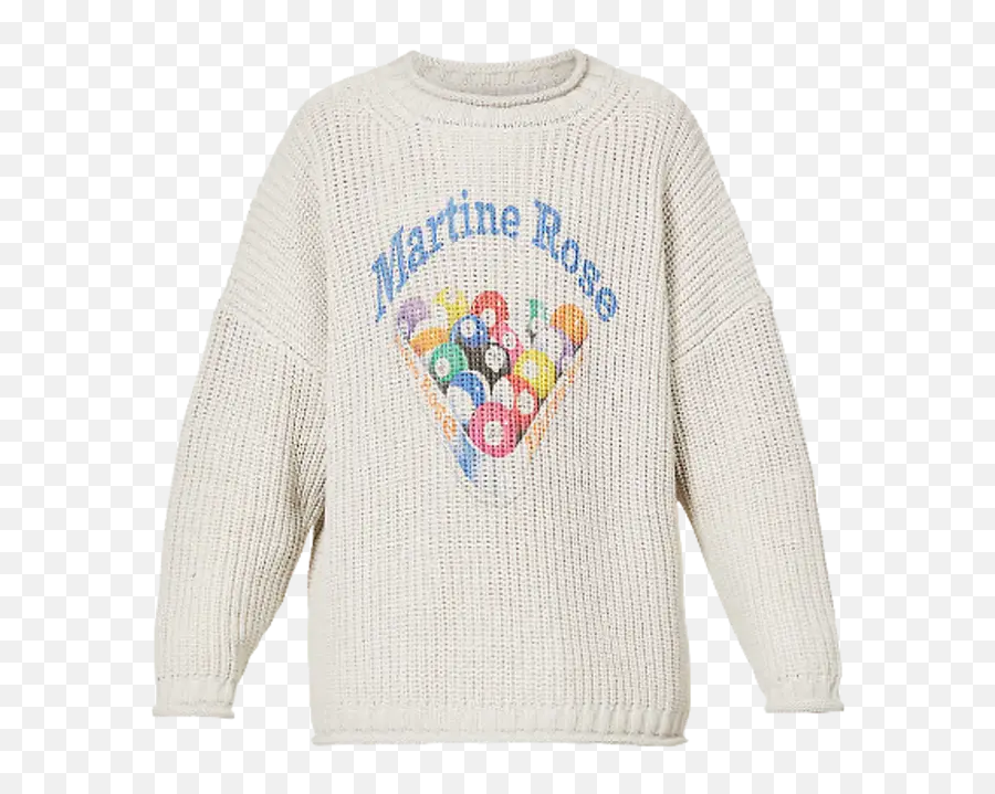 Martine Rose Basset Grey Sweater Whatu0027s On The Star Emoji,Heron Emoji