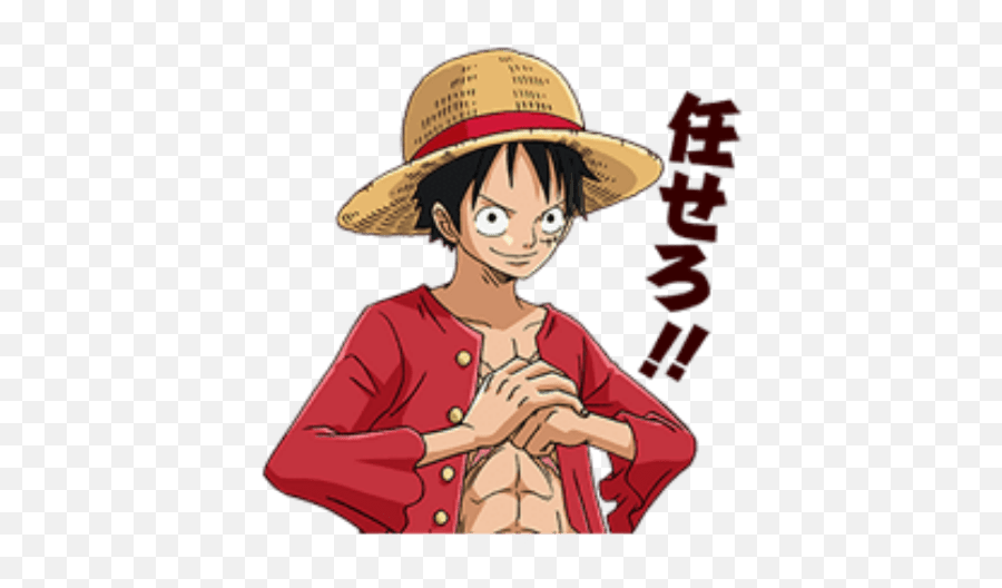 One Piece Emoji,One Piece Straw Hat Emoji