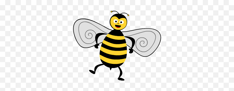 Cute Annimation Bee - Clipart Best Emoji,Bumble Bee Emoji