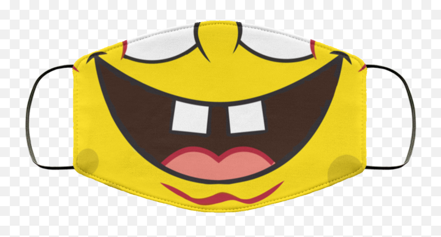 Spongebob Squarepants Cloth Face Mask Emoji,Emoticon Face Mask
