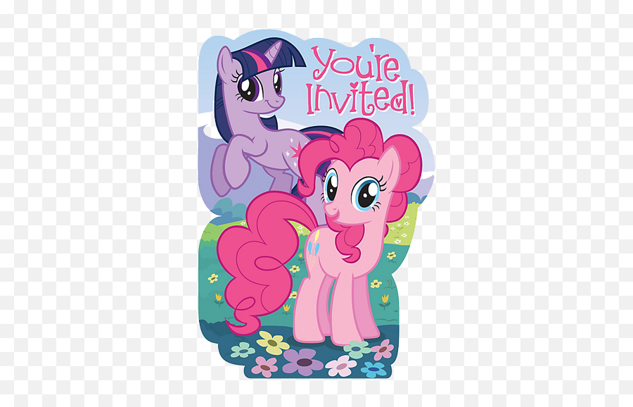 My Little Pony Party Invitations - Pony Para Niñas Emoji,My Little Pony Emoji