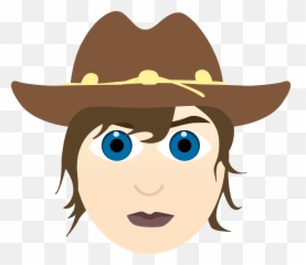 Waling Dead Emoji Carl Dailydot - Emoji The Walking Dead,Emoji Caps