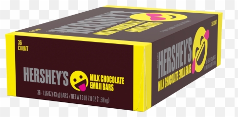 Hersheys Milk Chocolate Emoji Bars - Hershey,Milk Emoji