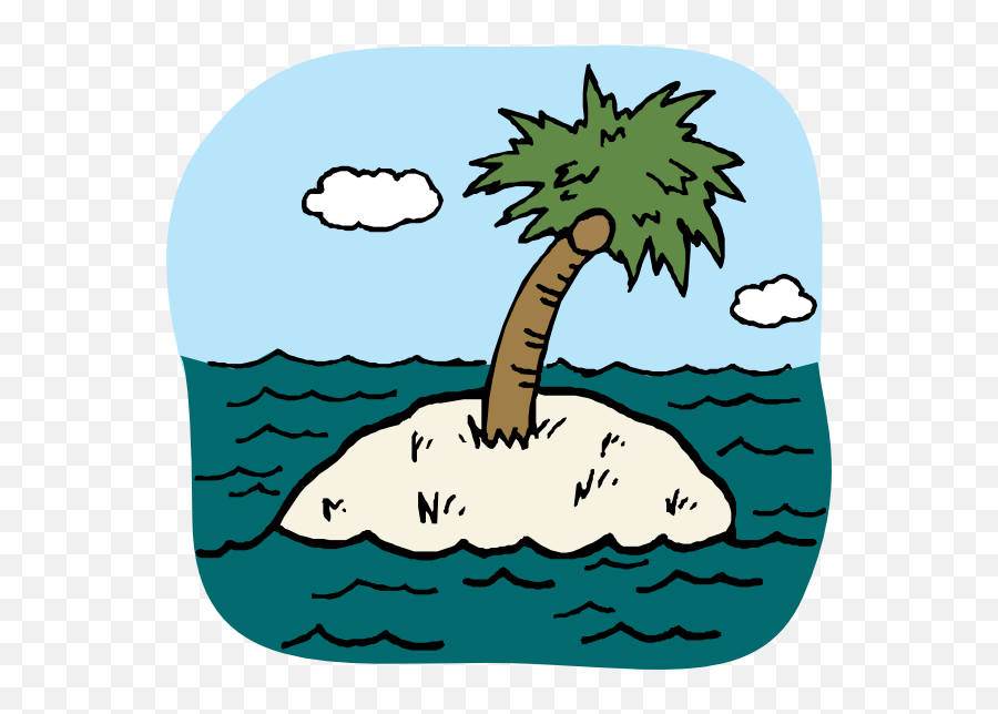 Emblem - Clip Art Library Isle Clipart Emoji,Desert Island Emoji