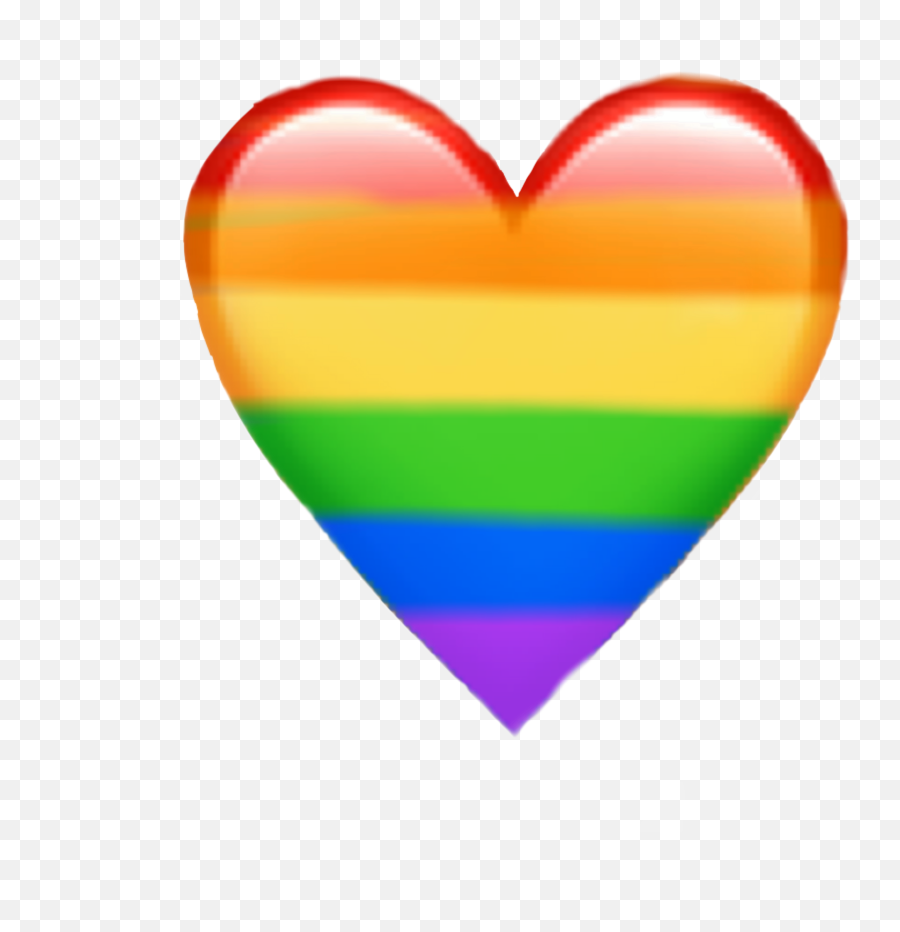 Pride Rainbow Sticker - Girly Emoji,Rainbow Flag Emoji