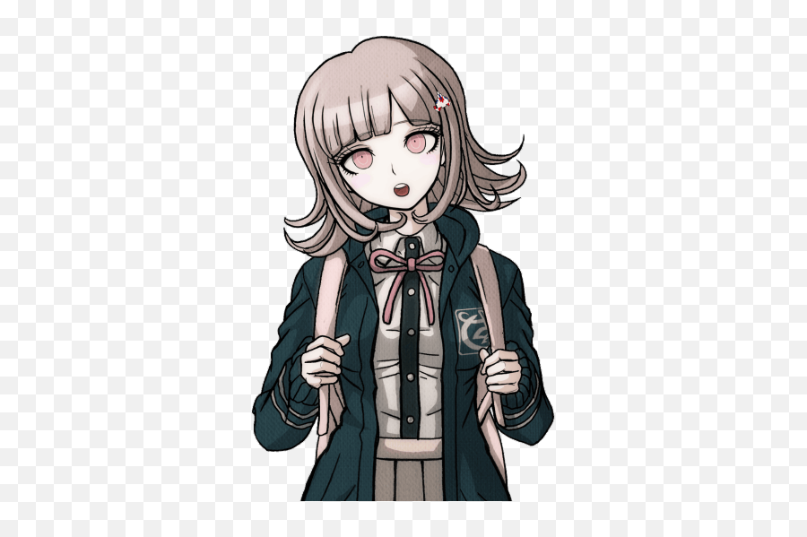 How To Look Like An Anime Character Without Makeup Or - Chiaki Nanami Png Emoji,Anime Girl Can See Emotions As Colors Action