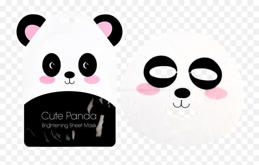 Panda Calming Sheet Mask - Korean Cute Sheet Mask Emoji,Emotion Lab Masquera