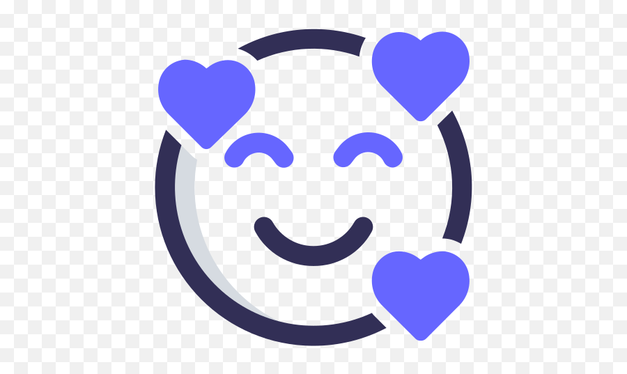Hearts Emo Emoticon Face Emoji Free Icon Of Buma - Emojis Happy,Face Emojis