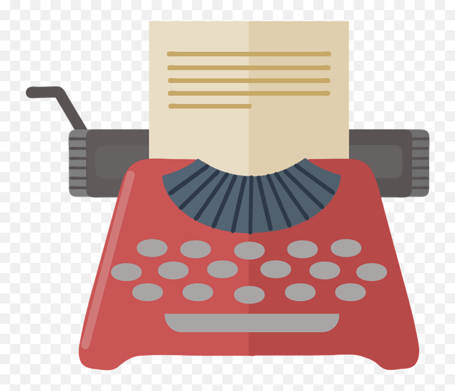 Typewriter Clipart - Typewriter Emoji,Typewriter Emoji Hd