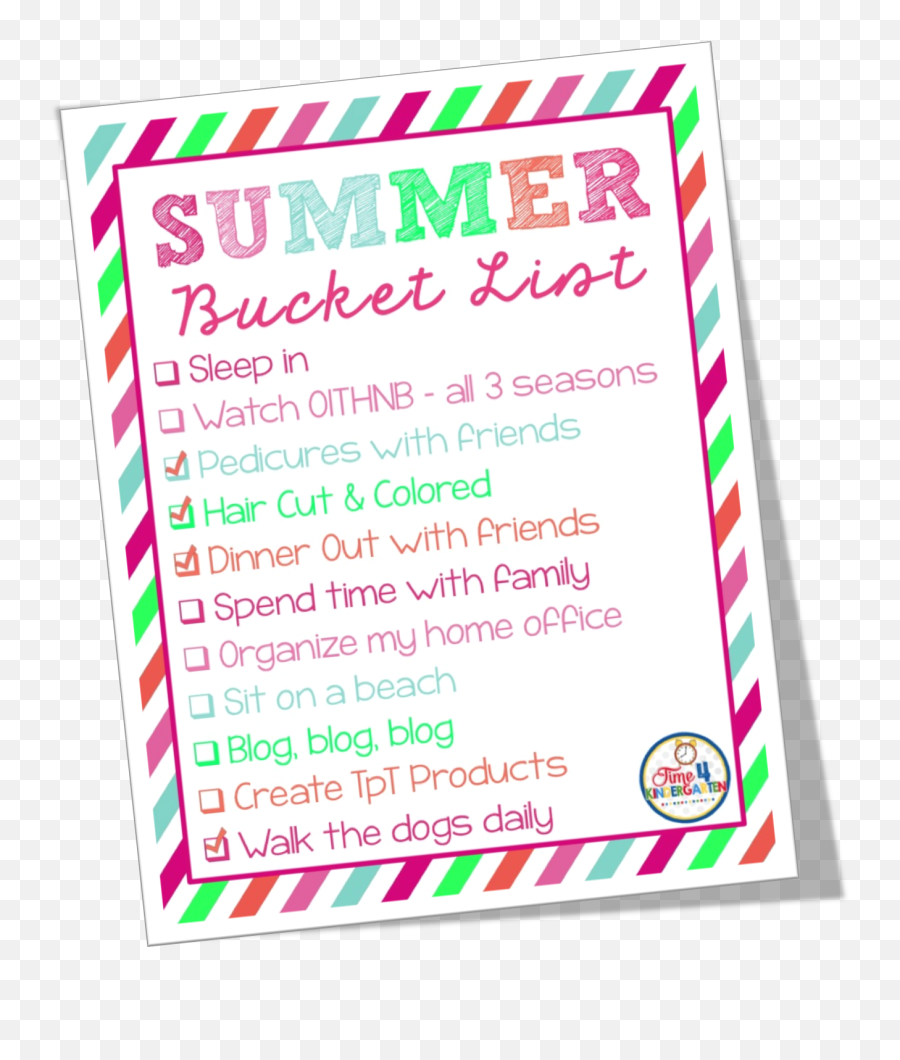 Summer Bucket List For Preschoolers - Bucket Lists For Summer With Friends Emoji,Emotion Bucket Worksheet