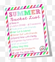 Summer Bucket List For Preschoolers - Bucket Lists For Summer With Friends Emoji,Emotion Bucket Worksheet