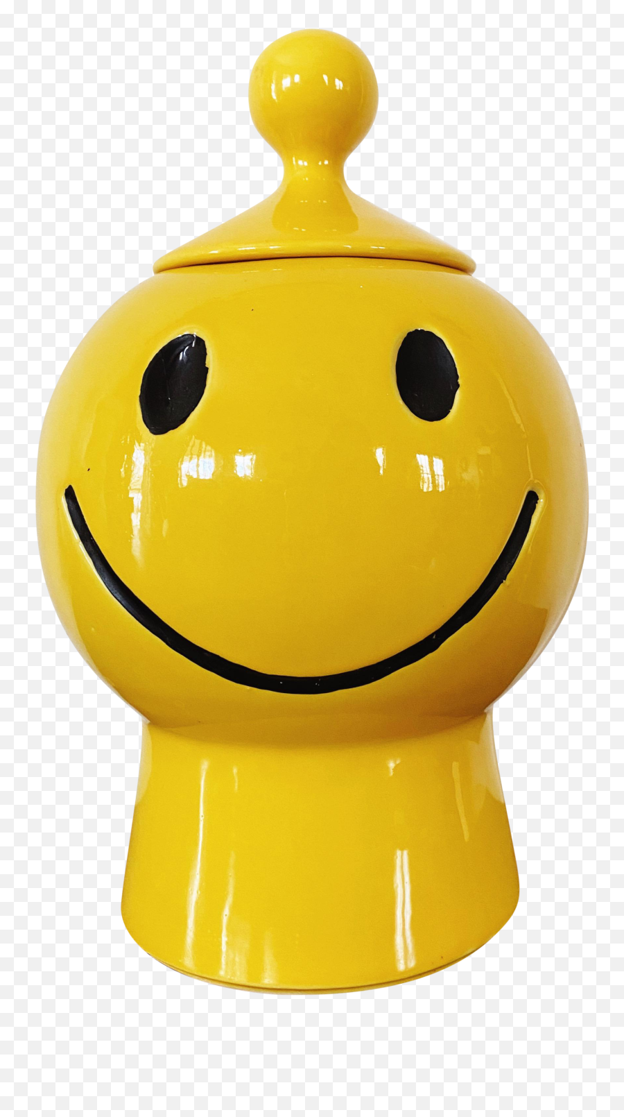 1970s Mccoy Smiley Face Cookie Jar - Happy Emoji,Executive Function Disorder Smile Emoticon