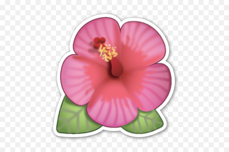 Festa Emoji - Emojis De Flores Do Whatsapp,Hibiscus Emoji