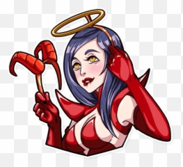Pin - Miss Devil Stickers Emoji,Alice Madness Returns Emojis