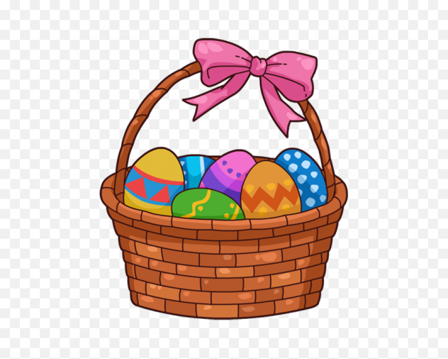 Vector Easter Egg Basket Png Pic Png Mart - Easter Egg Basket Png Emoji,Easter Egg Emoji
