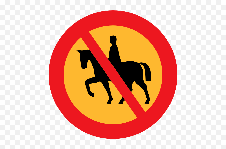 No Horse Riding Sign Clipart I2clipart - Royalty Free No Horse Riding Sign Emoji,Horse Emoticons