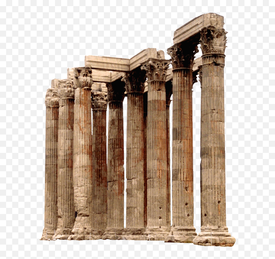 Column definition. Pillar. Greek Colum Arc.