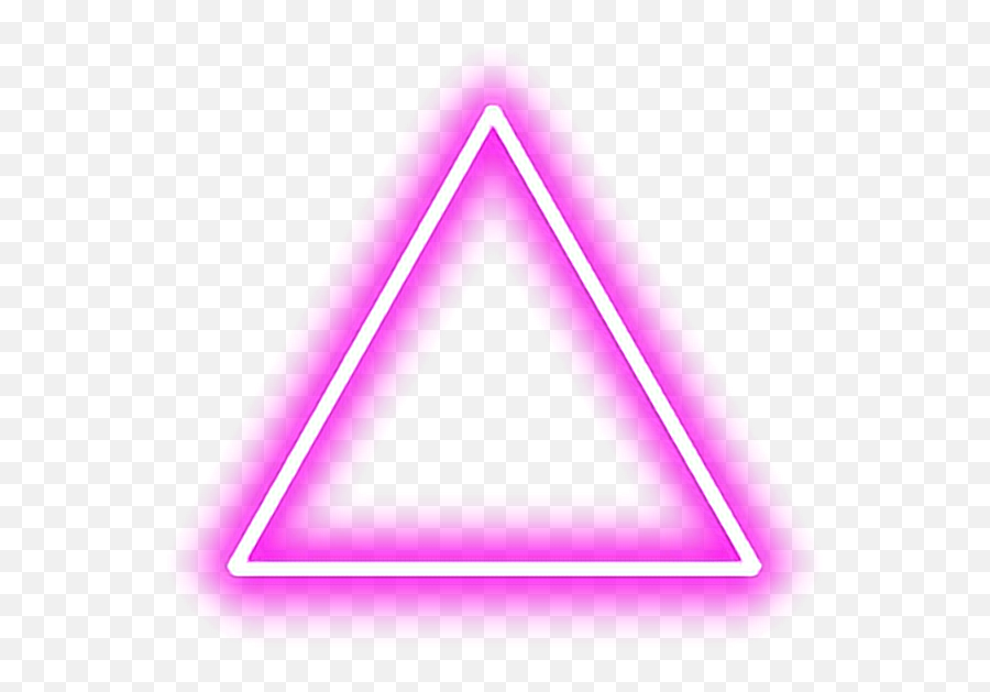 Background Aesthetic Png Hd - Purple Neon Triangle Png Emoji,Blackhawks Iphone Emojis