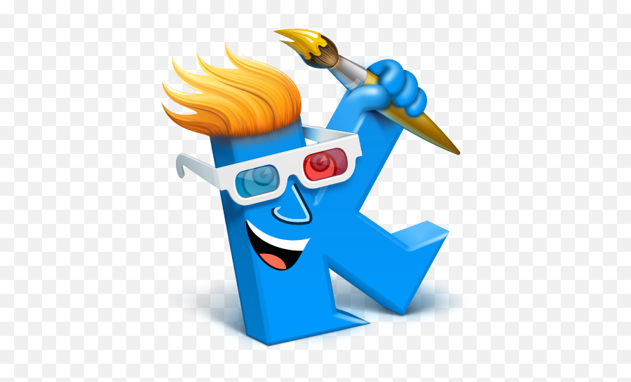 10 - Kid Pix 3d Logo Emoji,New Kid On The Block Emoji