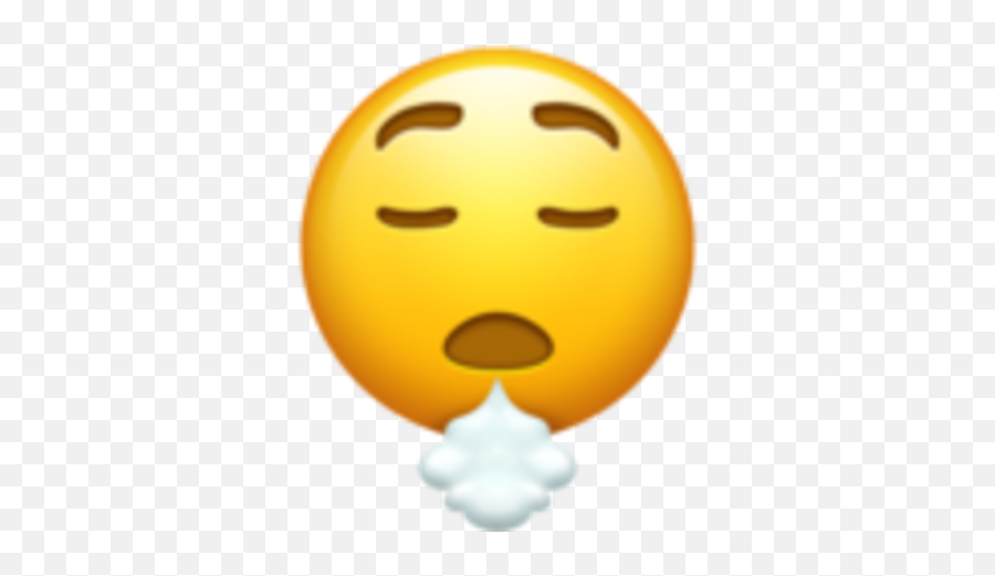 Novos Emojis Aprovados Expressam - Face Exhaling Emoji,Novos Emoticons Do Whatsapp