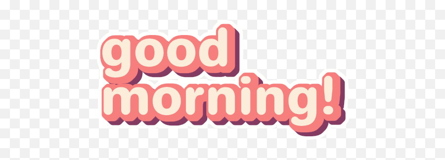 Good Morning Png Resolution513x245 Transparent Png Image - Png Text Good Morning Transparent Emoji,