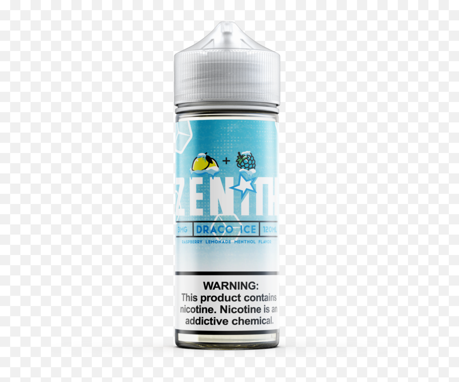 Zenith Draco On Ice 120ml E Liquid - Solution Emoji,Emoji Liquids Peach Rings Vape Juice