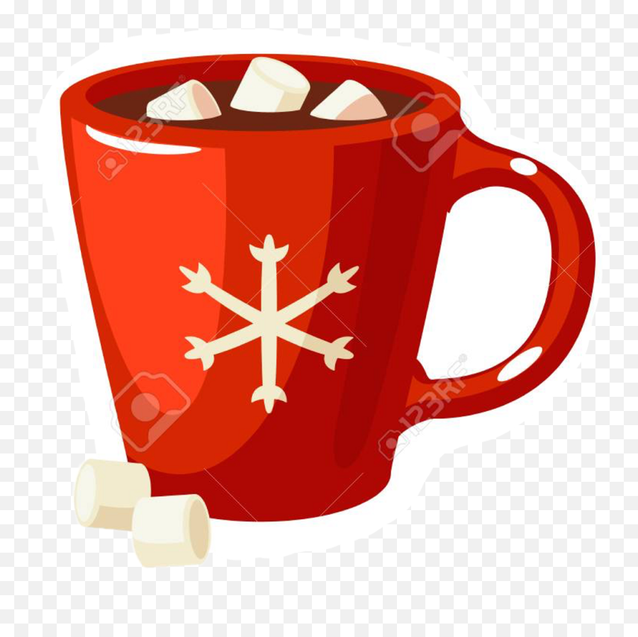 Schotchocolate Sticker - Hot Chocolate Mug Cartoon Clipart Emoji,Hot Cocoa Emoticon