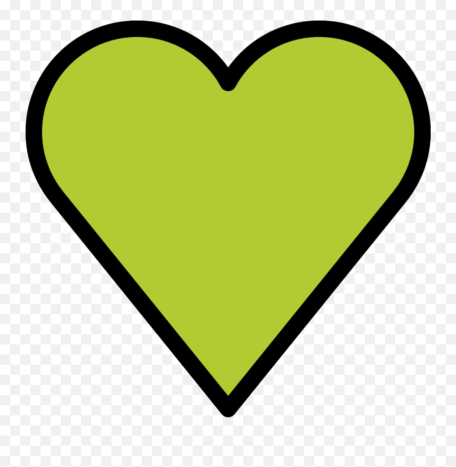 Green Heart Emoji Clipart - Horizontal,Green Arrow Emoji