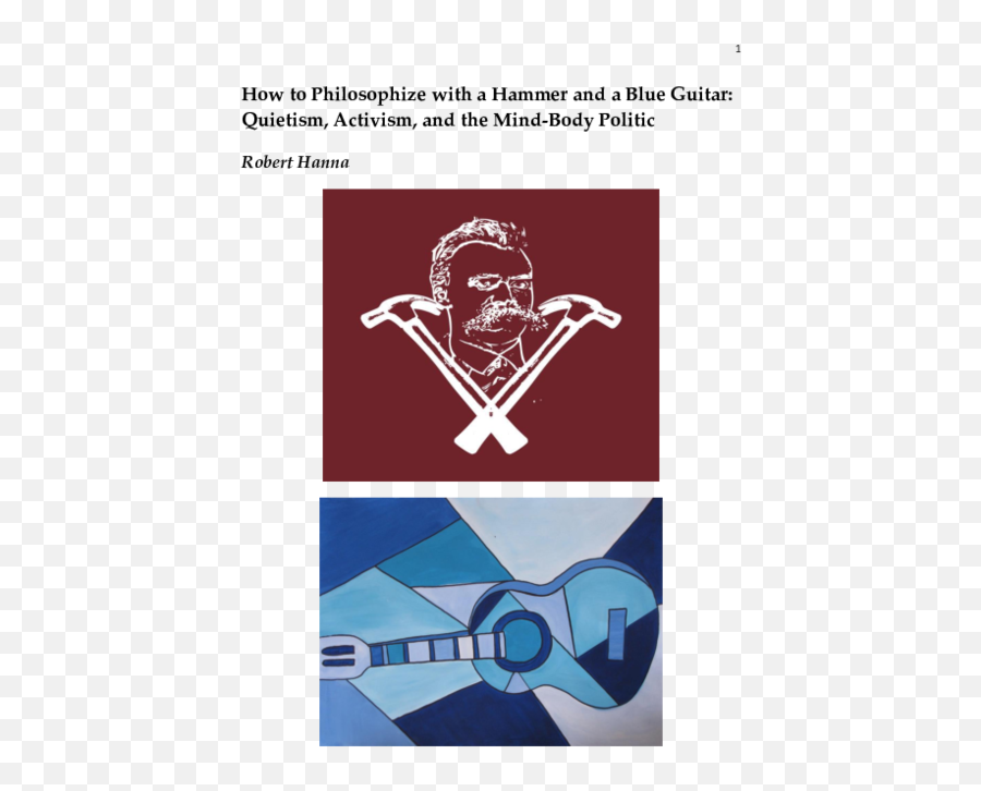 Pdf How To Philosophize With A Hammer And A Blue Guitar Emoji,Soul Worker Guitar Emotion