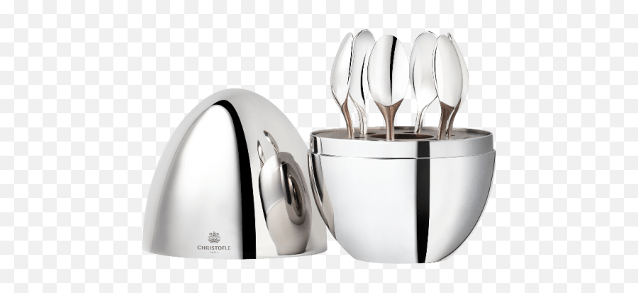 6 - Piece Silver Espresso Spoon Set Mood Christofle Emoji,The Shape Of The Text Matches The Emotion 6 - Piece Silver Espresso Spoon Set Mood Christofle Emoji,The Shape Of The Text Matches The Emotion
